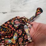 Oddi Multicolor Printed Scoop Neck Short Sleeve Maxi Dress Women's Size 3XL Photo 6