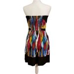 Urban Outfitters  Silence + Noise ikat Print Strapless Dress Size Medium Photo 2