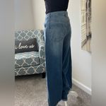 SheIn Distressed Blue Flare Jeans Photo 6