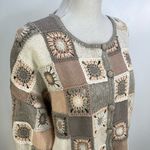 Vintage Granny Square Cardigan Design Options by Philip and Jane Gordon Boho Size XL Photo 1