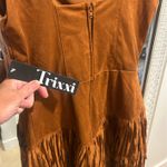 Trixxi NWT  Faux Suede Fringe Dress  Photo 4