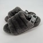 UGG ‎ Fluff Oh Yeah Slides Gray 8 Photo 2