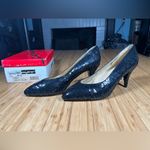 Impo Vintage 90’s Pointed Toe Black Sequin Heels Size 9.5 Photo 7