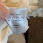 &merci &Merci White Appliquéd Top Size S Photo 3