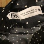 ZARA Dotted Satin Effect Corset Dress Photo 5