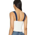 NWOT We the Free 2 Tone Tank White Size L Photo 1