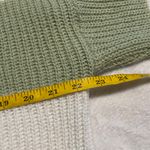 it's our time It`s Our Time Open Knit Pullover Sweater Striped Women’s Size M Photo 4