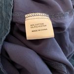 Pink Lily Cotton Chambray Baby Doll Jumper/Dress Size S Photo 10