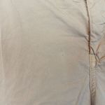 Nili Lotan East Hampton Pants Women 12 Khaki Twill Crop Raw Ankle Trouser $345 Tan Photo 7