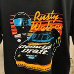 The Vintage Shop Vintage 90s Rusty Wallace Racing Thunderbird Black T-Shirt Medium Nascar 80s Photo 1