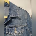 Lucky Brand NWT Size S Medium Wash Classic Denim Jean Jacket Bomber Button Photo 3