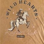 Arizona Jean Company Arizona Cowgirl Wild Hearts Horse Western Tshirt Large Oversized Photo 6
