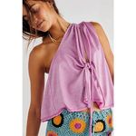 Free People  Wanna Dance Metallic Convertible Top Photo 2