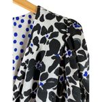 LOVE, WHIT by Whitney Port Black Floral Puff Sleeve Dress Size XL Photo 5