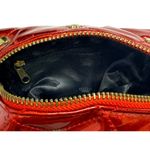Juicy Couture Y2K Vintage  Red Glitter Heart Embellished Quilted Crossbody Purse Photo 10