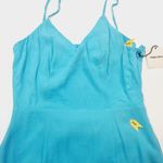 superdown  Micah Mini Dress in Teal Photo 4