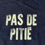 Paris love Trash sweatshirt “PAS DE PITIE” Black Size XL Photo 1