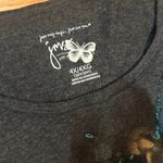 Just My Size Grey long sleeve butterfly print i Photo 3