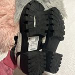 Sugar Calling Hiking Combat Boot Lace up Ankle Bootie Gray Black New Photo 6