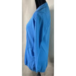 Lafayette 148  New York Light Blue Button‎ Down Cardigan Cotton Viscose Size XS Photo 3