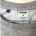 Gymshark Gray Cropped Long Sleeve Athletic Top Sweatshirt Women's Size M Photo 3