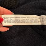 Massimo Dutti Cardigan textured black navy knit sweater Size S Photo 8