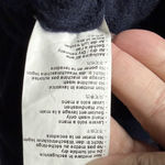 Brandy Melville  Women's OS 100% Wool Cable Knit V Neck Sweater Navy Preppy Italy Photo 10