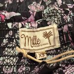 Mille Calista Floral Cotton Minidress in black floral NWT XS Black Photo 6