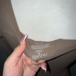 NWOT Nuuds One Shoulder Bodysuit Mocha Size Xs Brown Photo 2