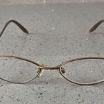 Anne Klein Eyeglasses Frames ONLY AK9056 416S Brown Round Full Rim 51-17-135 Photo 2