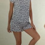 Beautyrest 2pc Medium Short Sleeve Notch Collar & Short Pajama Set Blue Photo 0