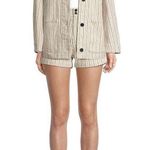 Rebecca Taylor high-waisted stripe shorts Photo 5