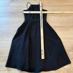 Black Halo  A-line Halter High Neck Sleeveless Midi Dress Cocktail Size 4 Photo 4