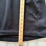 Athleta  Cozy Karma Black Asymmetrical Zip Sweatshirt Plush Yoga Sporty Dress XS Photo 9