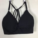Athleta Black Women convergence sports bra size Small EUC Photo 3