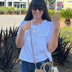 Straw Wifey Bag with Lace Bow Tan Photo 4