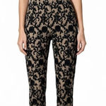 Adelyn Rae Jumpsuit Large Black Lace Strapless Bow Fitted NWOT Evening Party Photo 0