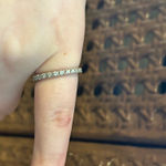 Sterling Silver Silver Diamond Sterling Ring 925 Photo 3