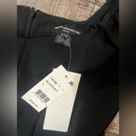 French Connection  Whisper Flutter Sleeve Mini Dress in Blackout Photo 4