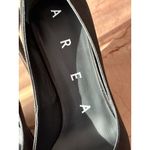 AREA Pointed Toe Pumps in Nero 40 New with Box Womens Crystal High Heels Formal Black Size 9 Photo 7