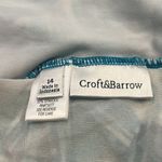 Croft & Barrow  women’s multi color one piece swim suit size 14 . Photo 4