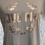 PINK - Victoria's Secret Pink brand slate blue top Photo 1