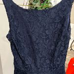 Speechless Women’s Blue  Flower Dress Photo 1