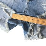 One Teaspoon Le Wolves Distressed Denim Shorts Frayed Hem Women’s Size 26 Photo 13