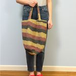 Haute Hippie  XL Raffia Hobo Tote Bag New Without Tags Photo 1