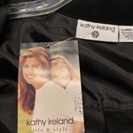 Kathy Ireland Life & Style Womens Black Shirt Button Long Sleeve XL Photo 3