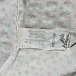 Vintage Miss Elaine 80s ILGWU Made In USA Floral Long Sleeve Button Up Nightgown Size M Photo 5