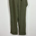 Heartloom ‎ Green Jumpsuit with Tie Waist and V-Neck Photo 3