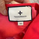 Tuckernuck Pomander Place Red Hollis Top V-neck Blouse XS Photo 4