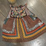 Anthropologie Bhanuni by Jyoti Fiona Cami Tank Swing Embroidery Embellished Boho XSP Anthro Photo 2